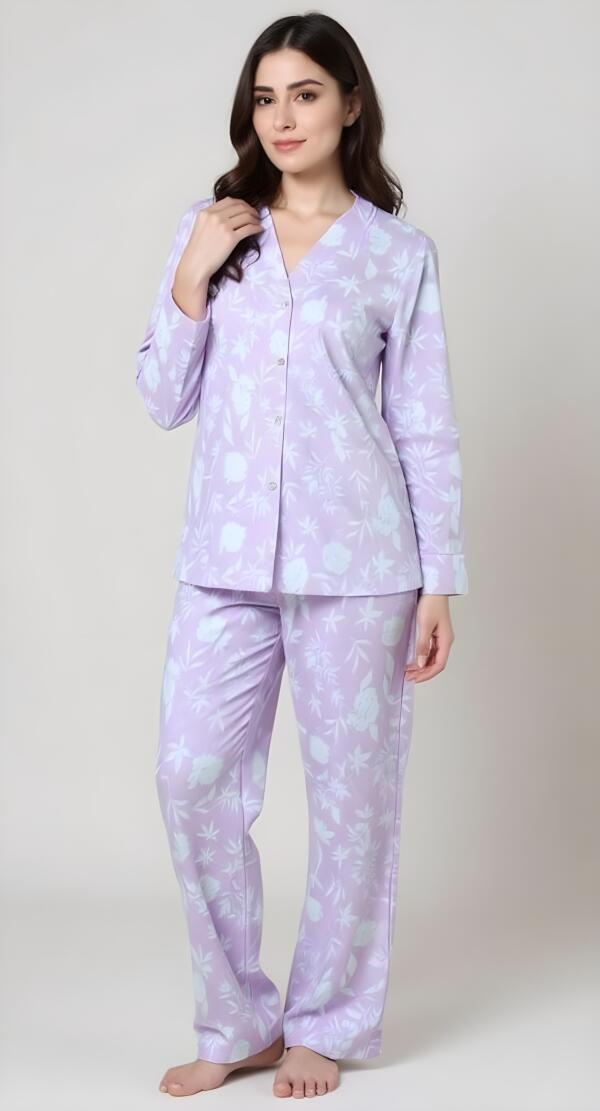 White Flowers Butterknit