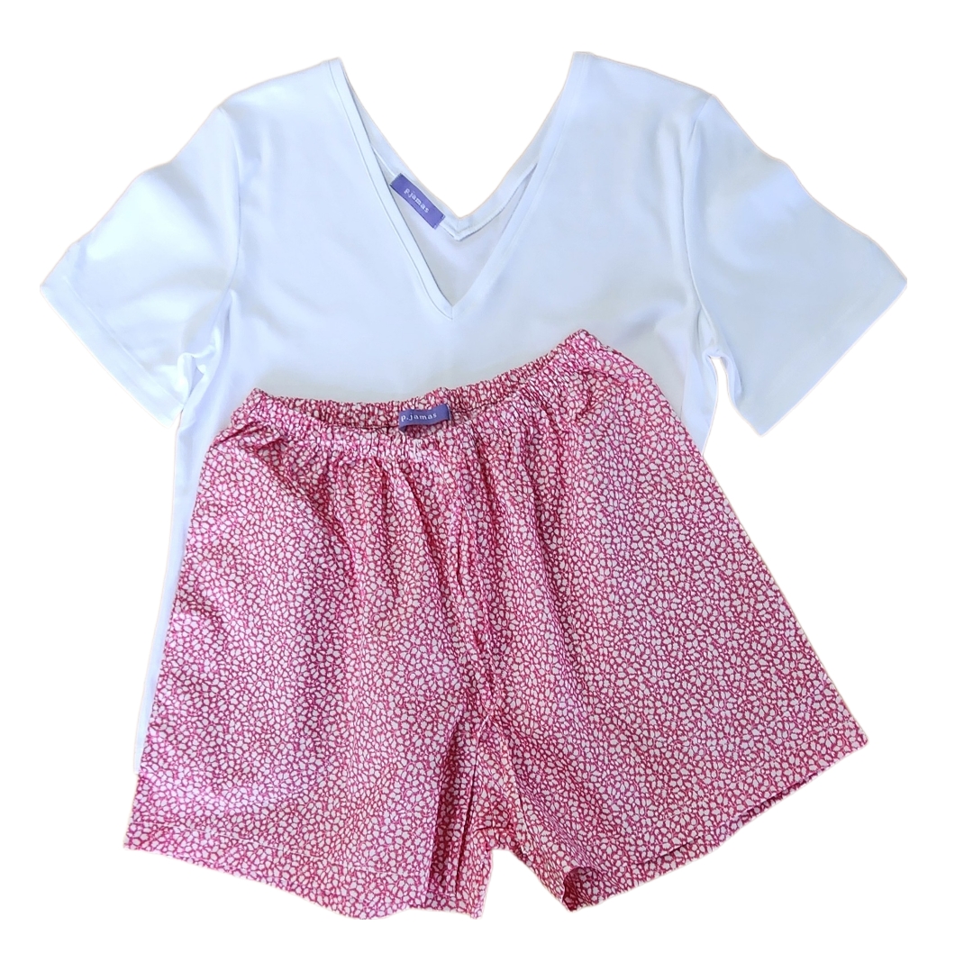 Printed Poplin Short