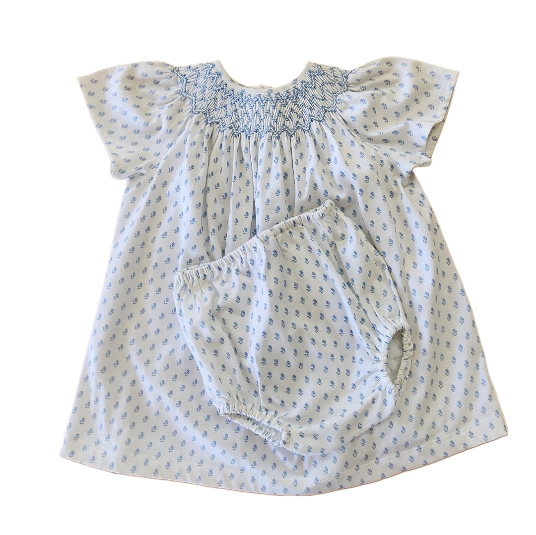Minitulips Embroidery Dress