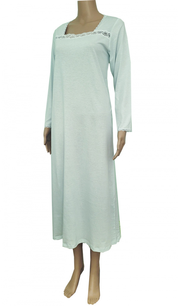 embroidered sleeping gowns