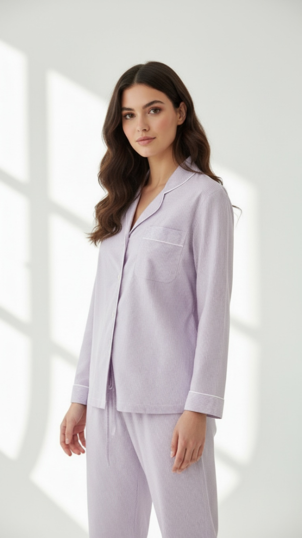Purple Stripes Pajama
