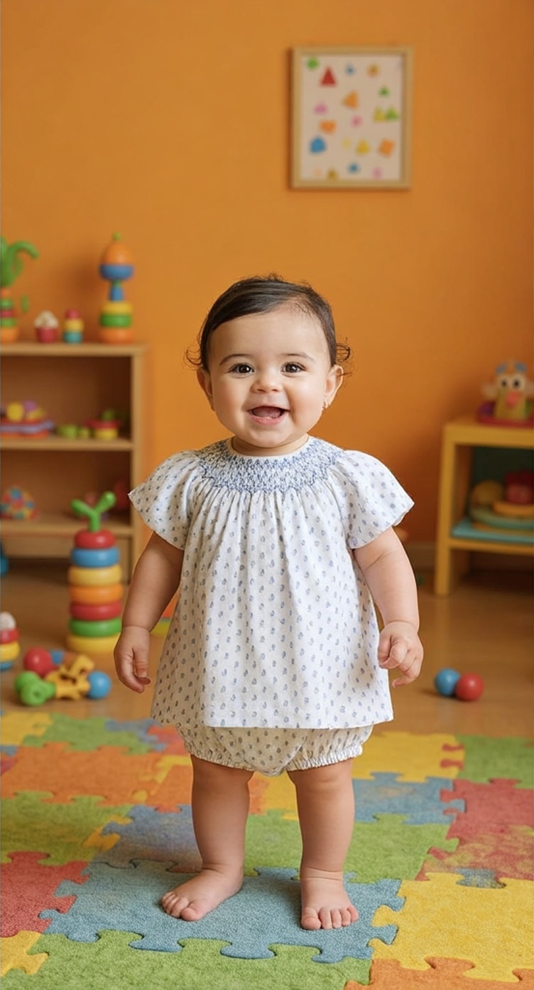 Minitulips Embroidery Dress