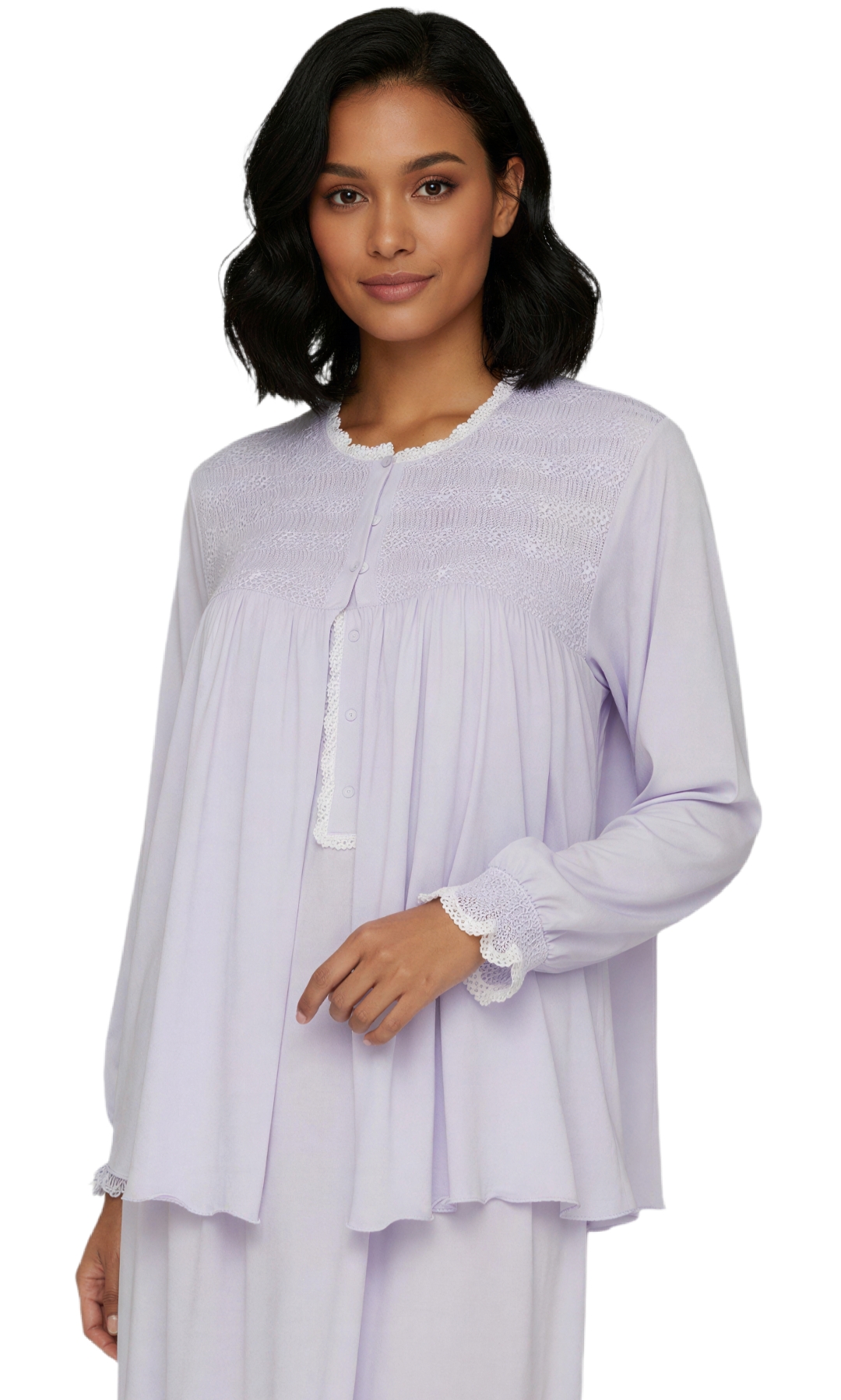 Lilacs Bedjacket
