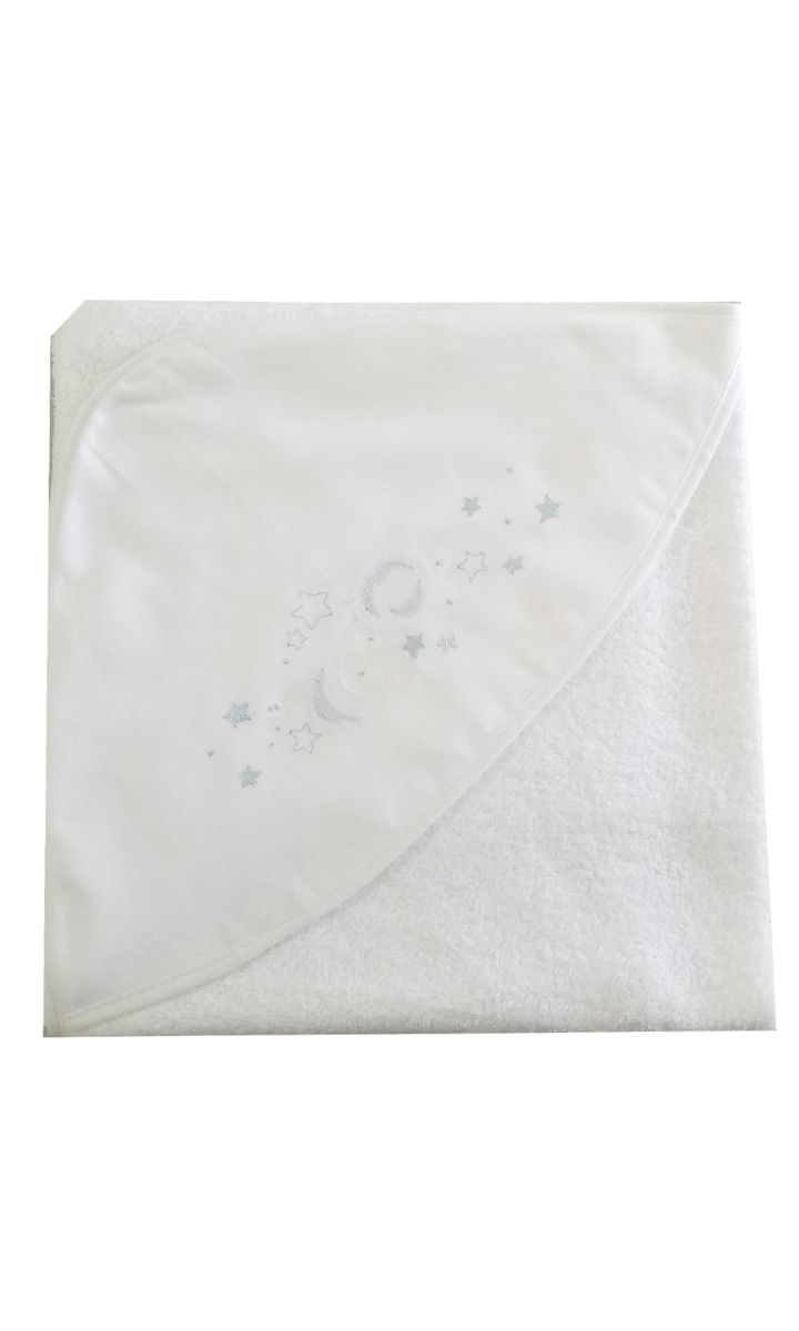 Blue Stars Baby Towel