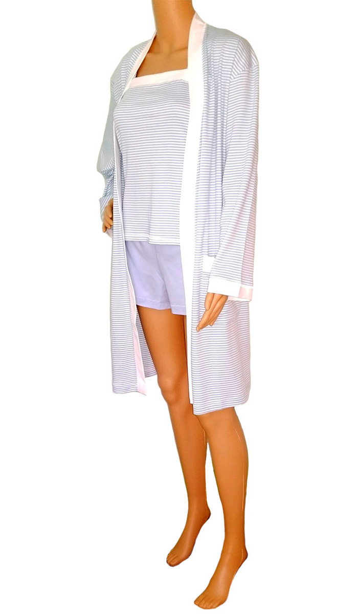 Fresh Stripes Robe