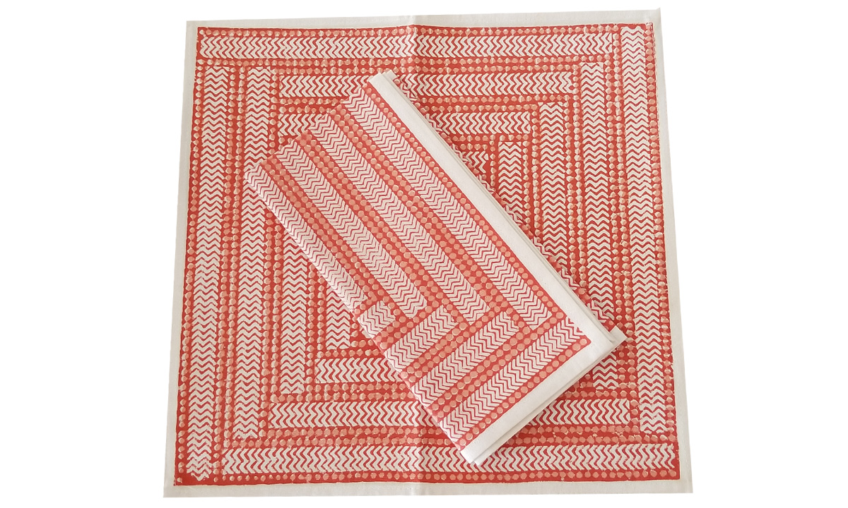 Orange Geometric