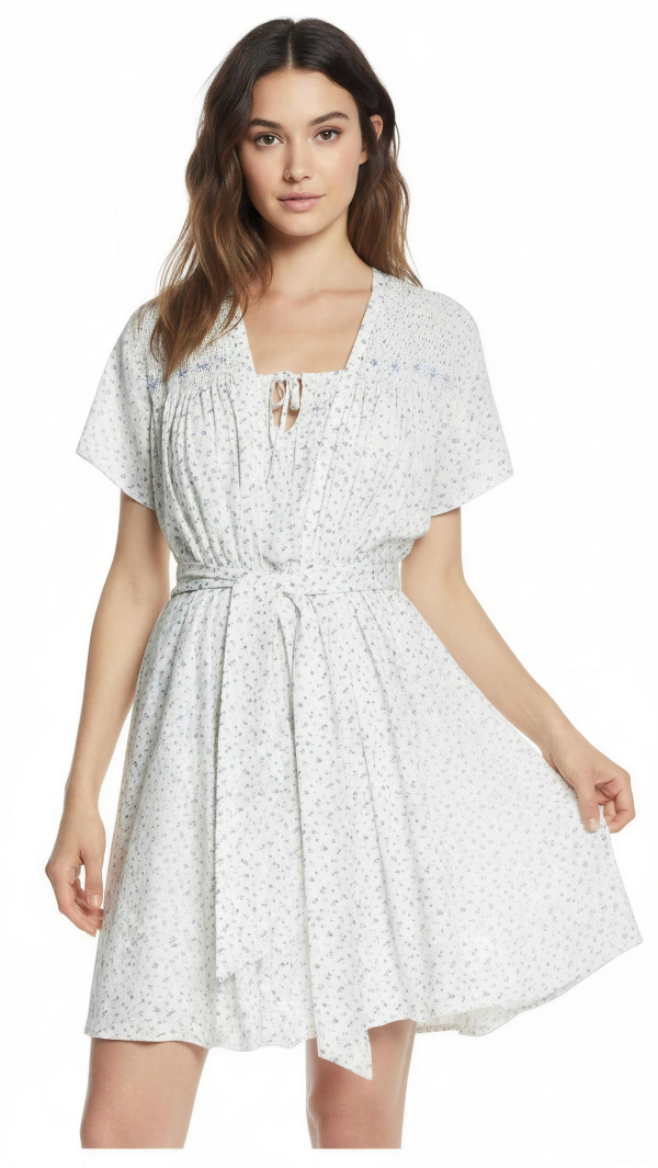 Rosa Peignoir Robe