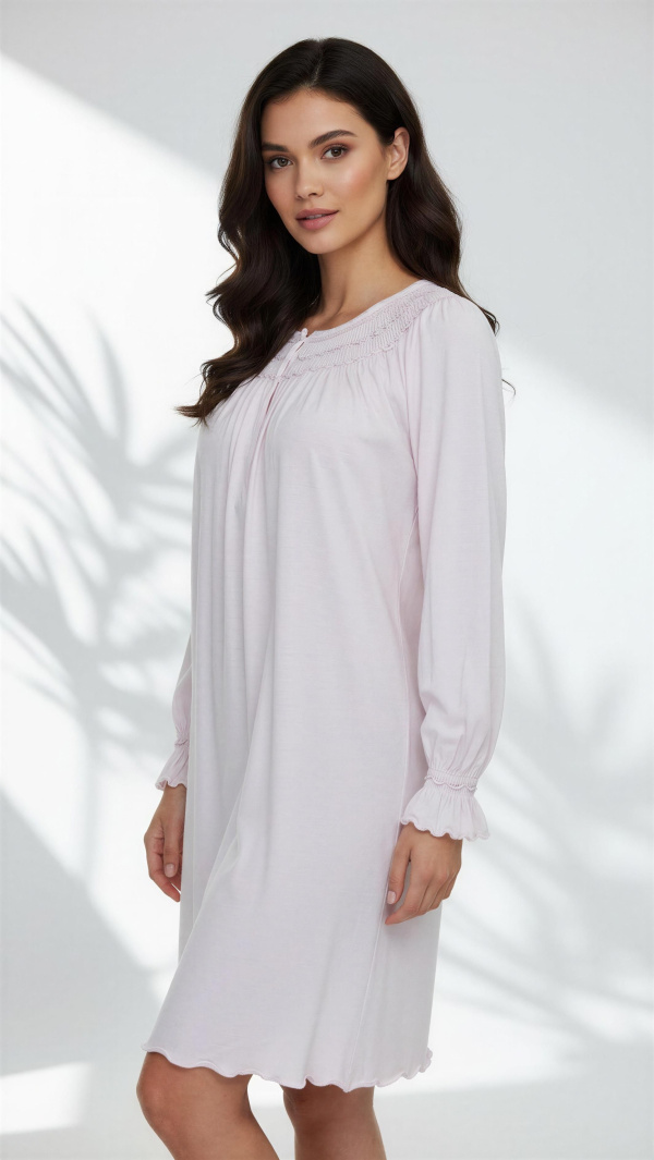 Lillian | Short Gown/Long Sleeve
