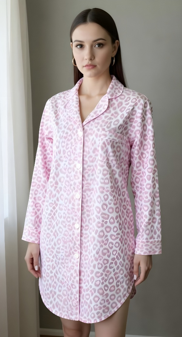 Leopard Poplin